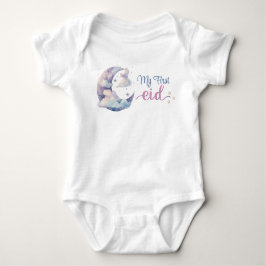 ⭐ min första Eid Baby Romper - Cute & Comfortable  T Shirt