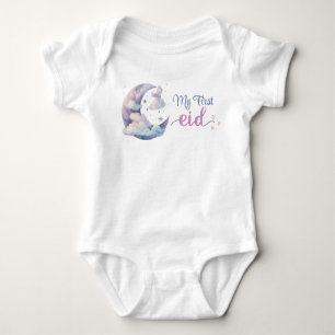 ⭐ min första Eid Baby Romper - Cute & Comfortable T Shirt