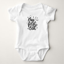 Min första Eid Baby T-shirt - firande outfit