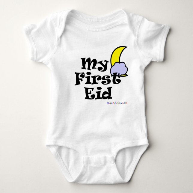 Min första Eid - Eid Al Fitr T-shirt (Framsida)