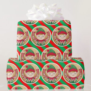 Min första Elf-Mas-julröd i Grönt Presentpapper