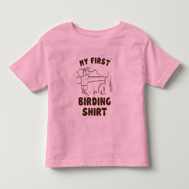 Min första fågelskött t-shirt (Framsida)