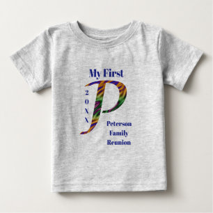 Min första familj, återförening Keepsaké Brev P Mo T Shirt