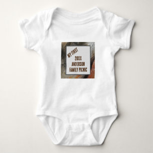 Min första familj Picnic Nature Feather Reunion T Shirt