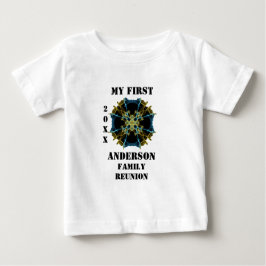 Min första familj Reunion Kaleidoscope Keepsaké T Shirt