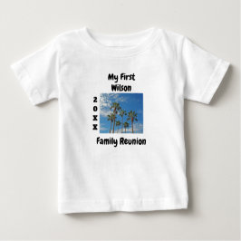 Min första familjeåterförening Handflatan Träd Bea T Shirt