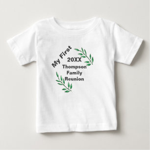 Min första familjeåterförening Träd Grenar Keepsak T Shirt