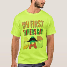 Min första Fars dag Pappa T Shirt