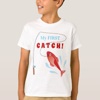 Min första fiskfångst t shirt