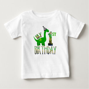 Min första födelsedag Dinosaur Party T Shirt