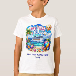 Min första Frakt Beach Kids Shirt T