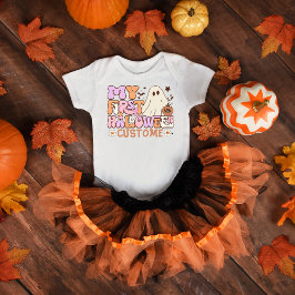 Min första Halloween-anpassningspumpkin Ghost Groo T Shirt