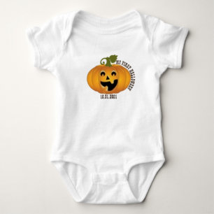 Min första Halloween Baby Bodydräkt - Spooky Pumpk T Shirt