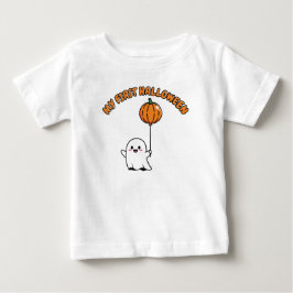 Min första Halloween Baby Bodykostym - Cute Ghost T Shirt