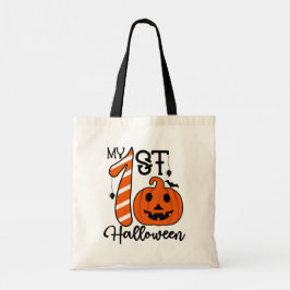 Min första Halloween Bus eller godis Kids Candy Ba Tygkasse