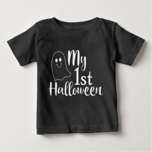 Min första Halloween Cute Baby Ghost T Shirt
