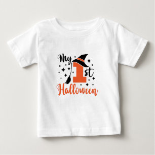 Min första Halloween Cute Baby-talesman T Shirt