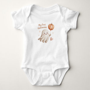 Min första Halloween Cute Ghost Halloween T Shirt