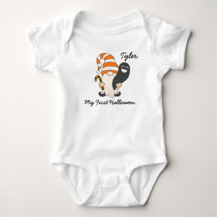 Min första Halloween Cute Gnome med Ghost T Shirt