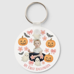 Min första Halloween Cute Pumpkin & Ghost WAN - Nyckelring