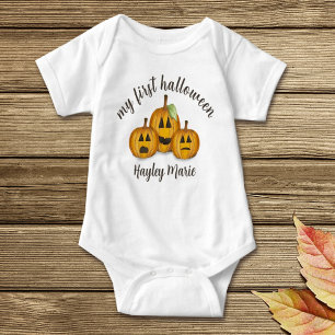 Min första Halloween Cute Pumpkin Jack O'lanternor T Shirt