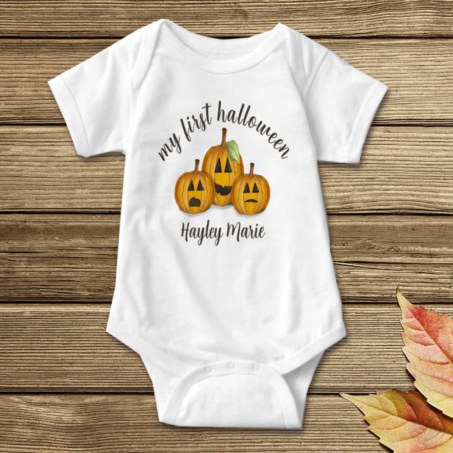 Min första Halloween Cute Pumpkin Jack O'lanternor T Shirt (Skapare uppladdad)