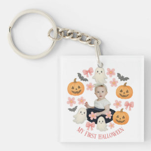 Min första Halloween Cute Pumpkin och Ghost Wand