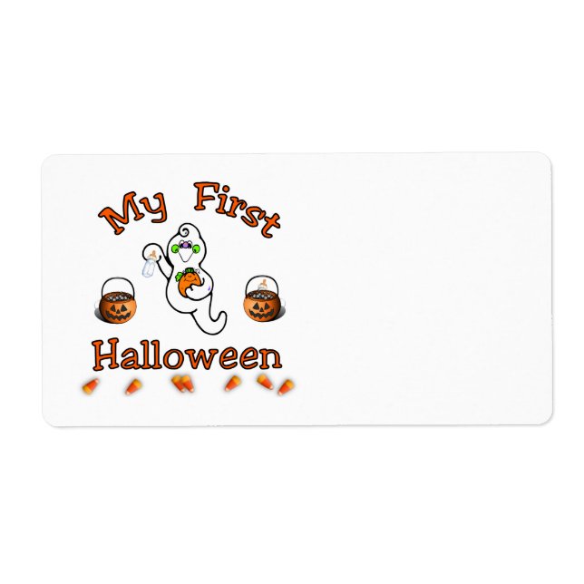 Min första Halloween Fraktsedel (Framsidan)