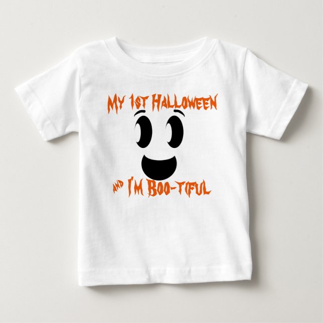 Min första Halloween Ghost T Shirt (Framsida)
