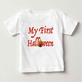 min första halloween halloween t-shirt småbarn