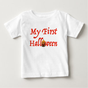 min första halloween halloween t-shirt småbarn