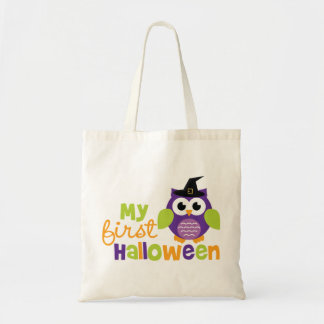 Min första Halloween häxauggla Tygkasse