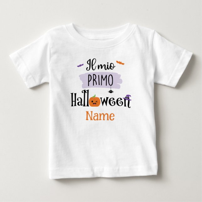 Min första Halloween - Il Mio Primo Halloween T Shirt (Framsida)