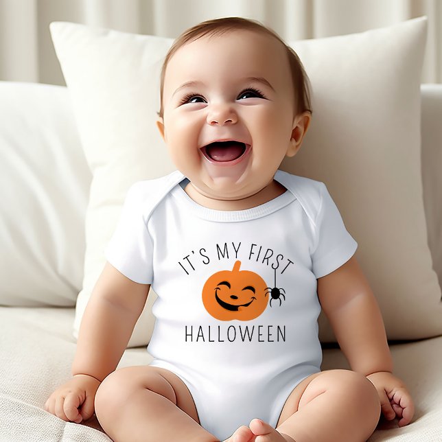 Min första Halloween Lycklig Pumpkin T Shirt (Skapare uppladdad)