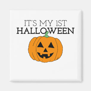 Min första Halloween-pumpkin Magnet
