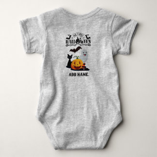 Min första Halloween Småbarn-Personlig T Shirt