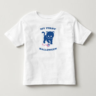 Min första Halloween söta bebis pojke flicka kosty T Shirt