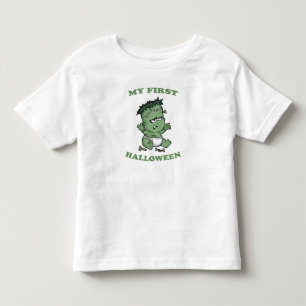 Min första Halloween söta bebis pojke flicka kosty T Shirt