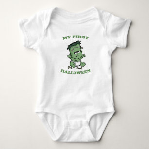 Min första Halloween söta bebis pojke flicka kosty T Shirt
