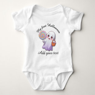 Min Första Halloween Spökbody T Shirt