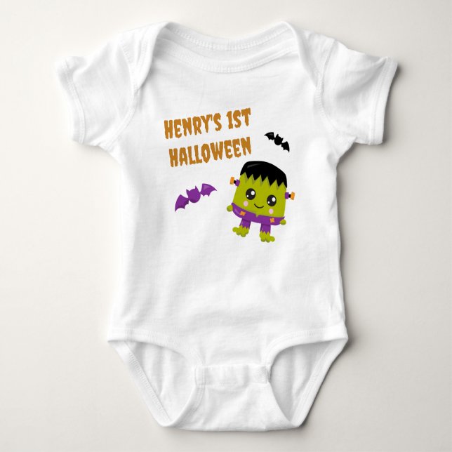 Min första Halloween T Shirt (Framsida)