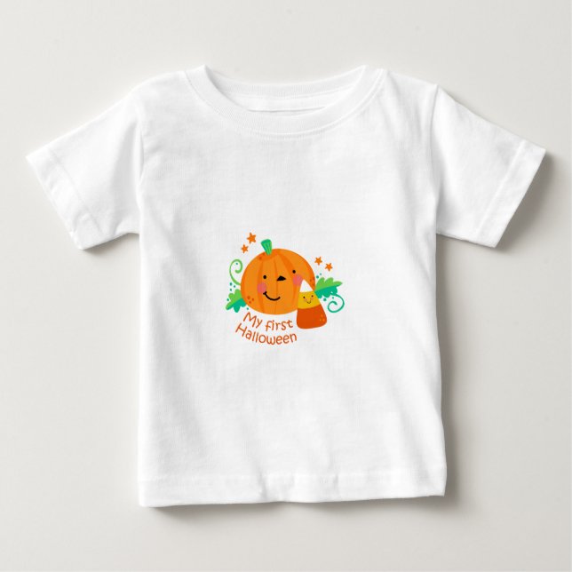 MIN FÖRSTA HALLOWEEN T-SHIRT (Framsida)