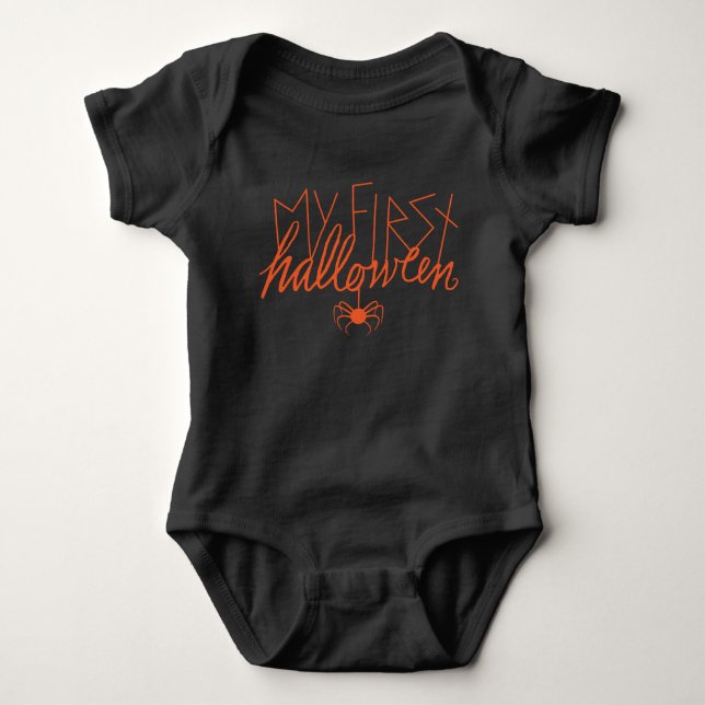 Min första Halloween Tee Shirt (Framsida)