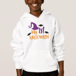 Min första Halloween, Witch Hat, Poety Hat, Fladde T Shirt