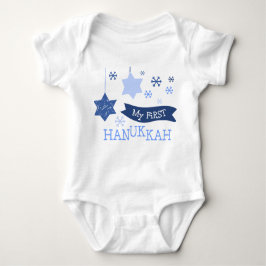 Min första Hanukkah Baby Bodykostym T Shirt