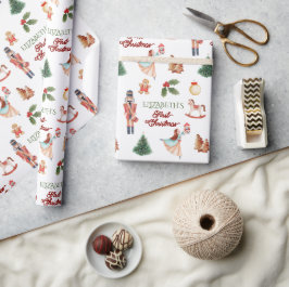Min första Helgdag söt Wrapping Papper Presentpapper