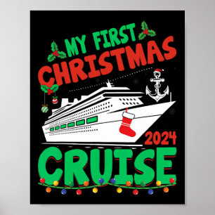 Min första helgkryssning 2024 Cruise Frakt Vacatio Poster