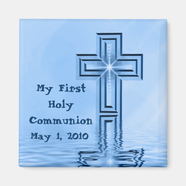 Min första Heliga Communion Magnets Magnet (Framsidan)