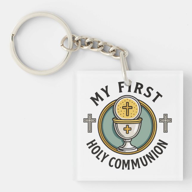 Min första Heliga-förening Eucharist, första krist (Framsidan)