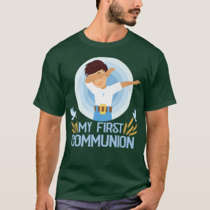 Min första Heliga kommunision Dabbing Boy T Shirt